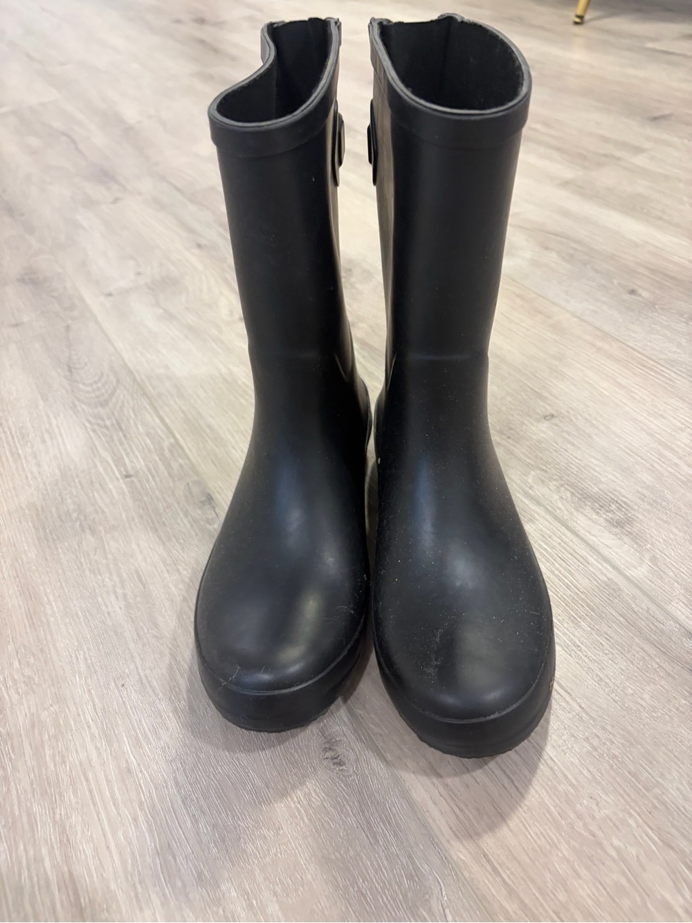 Target Black Women's Mid-Calf Rain Boots
